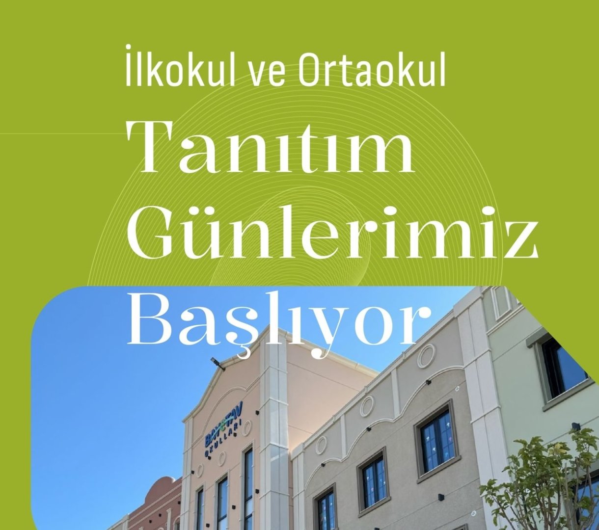 İlkokul ve Ortaokul Tanıtım Günlerimiz Başlıyor